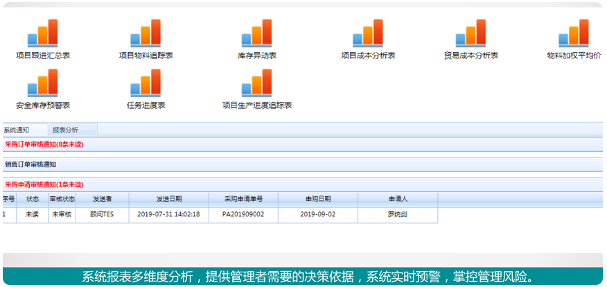 项目决策报表分析